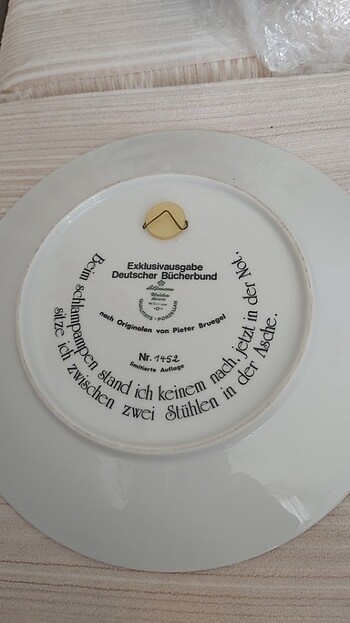 American Vintage Bavaria koleksiyon tabağı