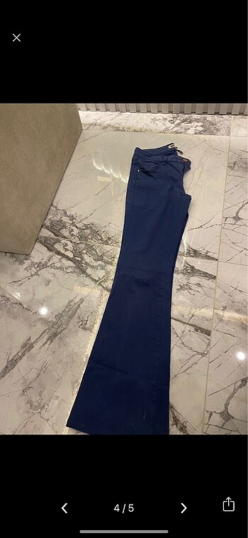 36 Beden lacivert Renk İpekyol pantolon