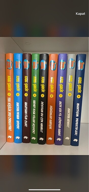 Kral Şakir 9 kitap
