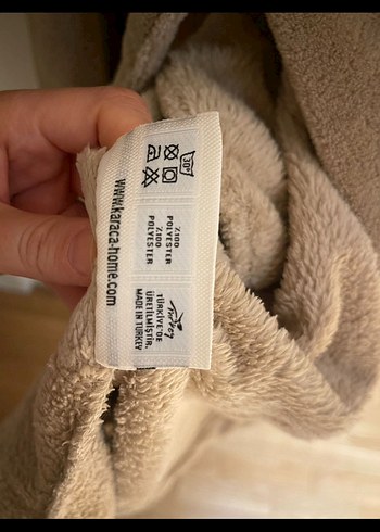 Karaca Bej Kapüşonlu Sabahlık - Görsel 5