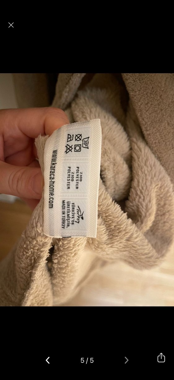 Karaca Bej Kapüşonlu Sabahlık - Görsel 5