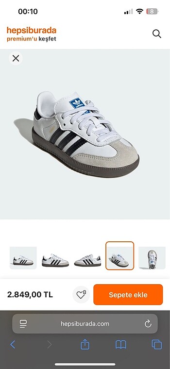Adidas Adidas samba bebek