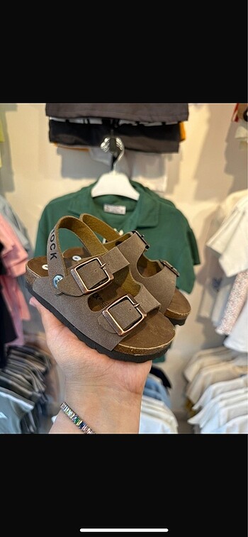 Birkenstock bebek sandalet