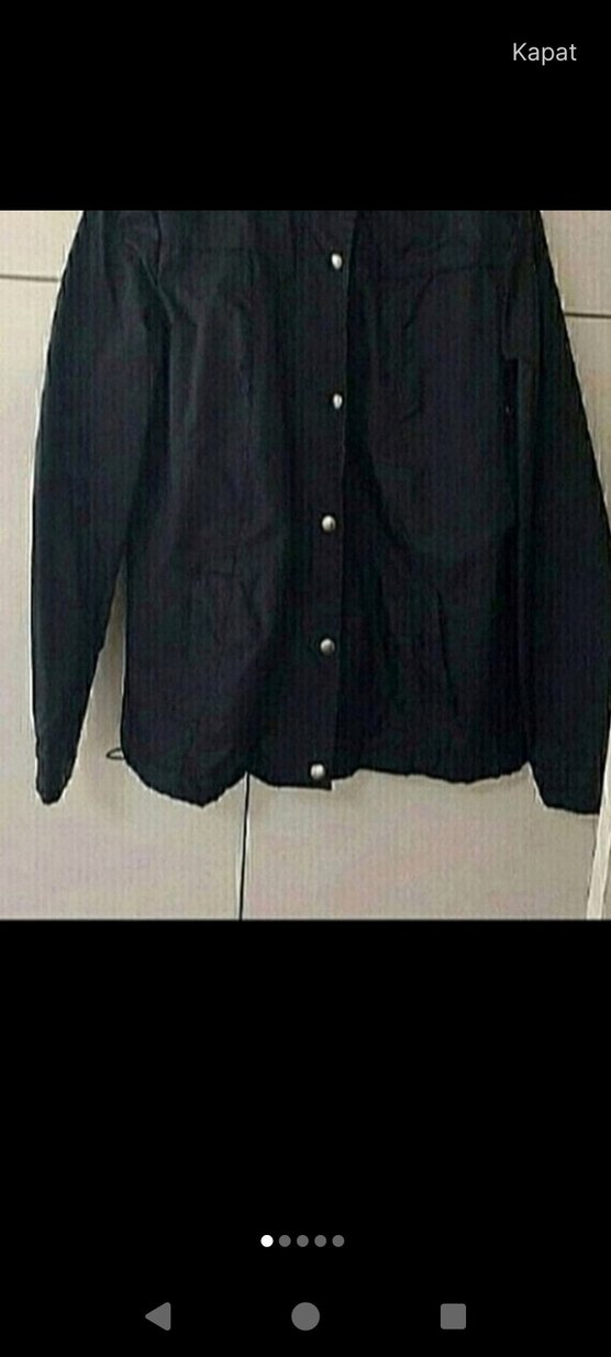 lacivert yagmurluk - Görsel 4