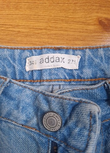 27 Beden mavi Renk Addax bol paca Jean pantolon 