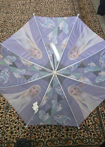 Mor Pileli Kadın Şemsiye - Görsel 2