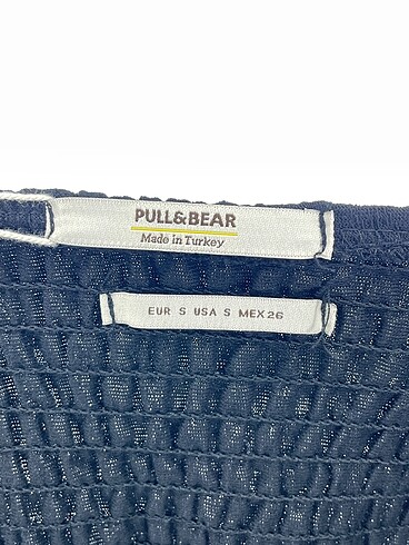 s Beden siyah Renk Pull and Bear Mini Elbise %70 İndirimli.