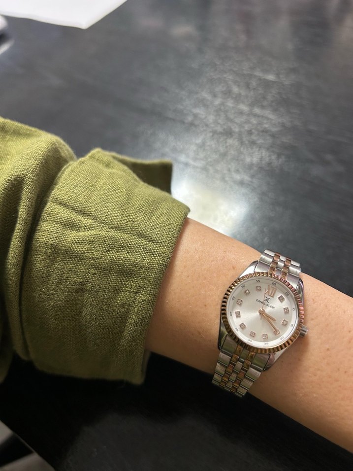 Daniel klein Kadın Modern Klasik Altın Saat - Görsel 5