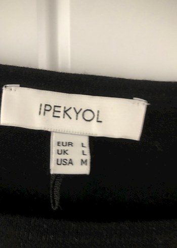 Siyah Kemerli Uzun Kollu Kadın Kazak - Görsel 5