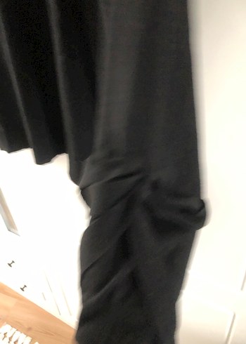 Siyah Kemerli Uzun Kollu Kadın Kazak - Görsel 3