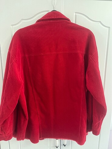 s Beden kırmızı Renk Zara kadife ceket