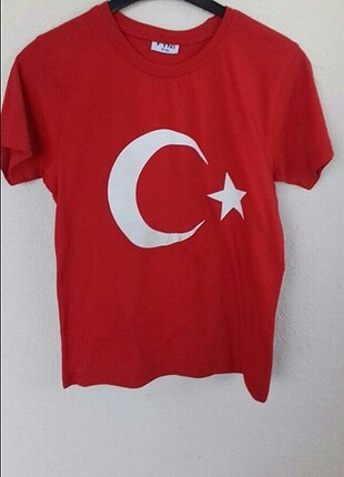 Türk Bayraklı Tshirt 