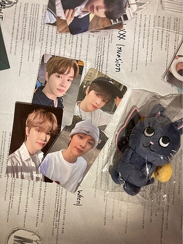 sungchan doll keyring + pcs