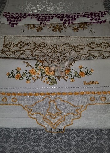 Ceyizlik elişi havlular