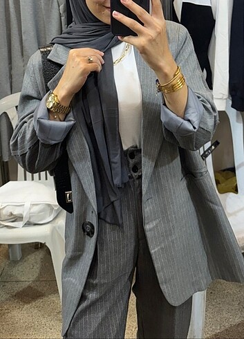 Blazer Ceketli Takım 
