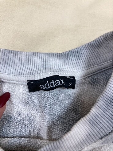 s Beden gri Renk Addax desenli sweat