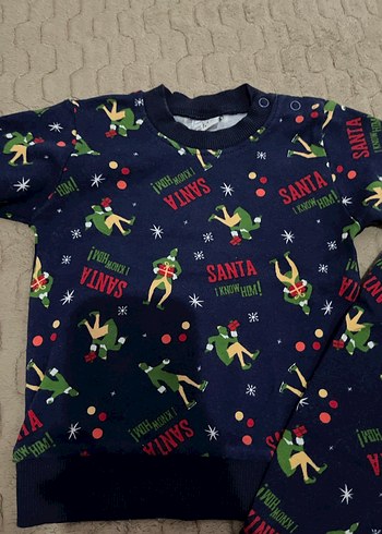 Renkli Baskılı Erkek Bebek Takımı - Görsel 3