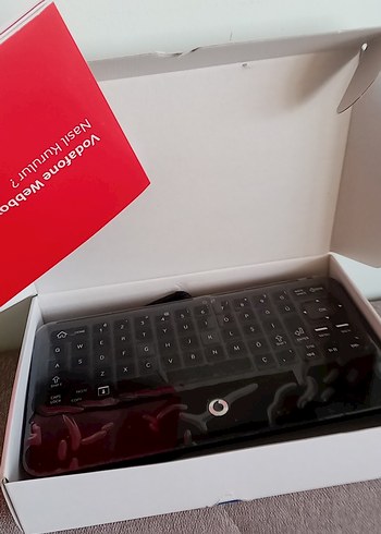 Kırmızı Kablolu Klavye - Görsel 2