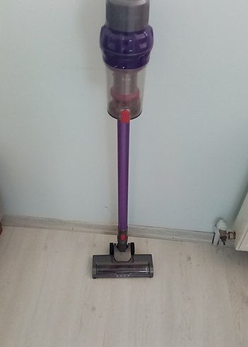 Koyu Mor Kablosuz Dikey Elektrikli Süpürge - Görsel 4