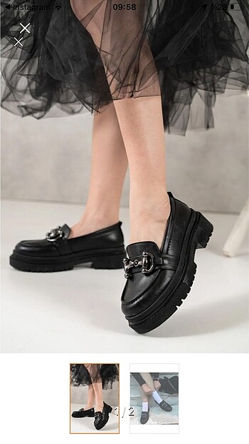 Siyah Makosen Loafer
