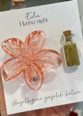Henna Night lotus toka ve kına