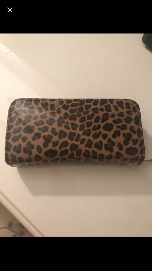 Leopar cüzdan