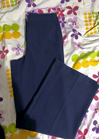 Wide Leg Kumaş Pantolon - Görsel 2