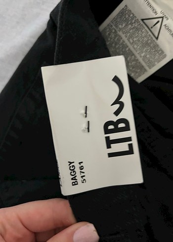 diğer Beden Ltb dokulu baggy jean