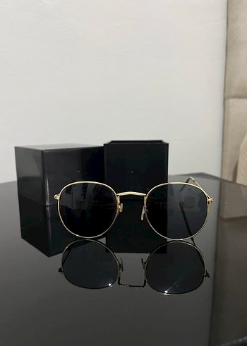 Klasik Gold Yuvarlak Kadın Güneş Gözlüğü