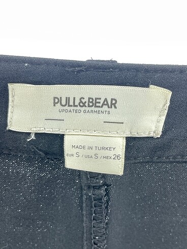s Beden siyah Renk Pull and Bear Kumaş Pantolon %70 İndirimli.