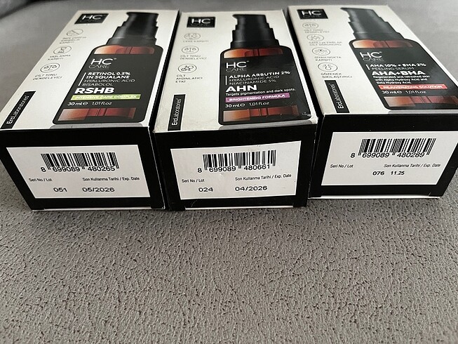  Beden HC CARE SERUM SETİ