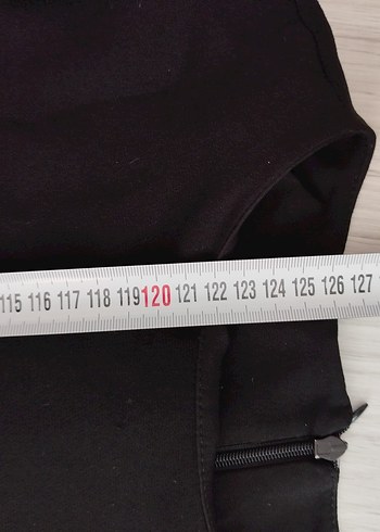 Uzun Kollu Siyah Gotik Elbise - Görsel 8