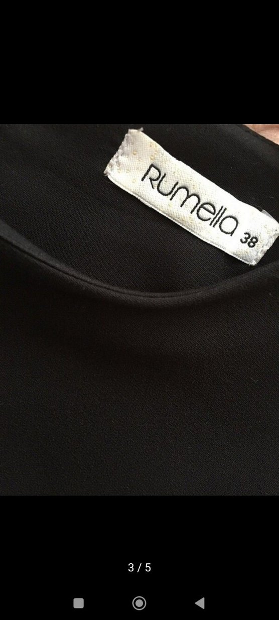 Uzun Kollu Siyah Gotik Elbise - Görsel 4