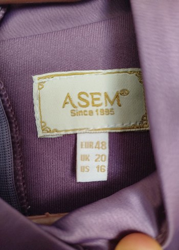 Uzun Kollu Mor Drapeli Kadın Elbise - Görsel 3