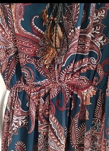 Şifon yazlık elbise  - Görsel 2