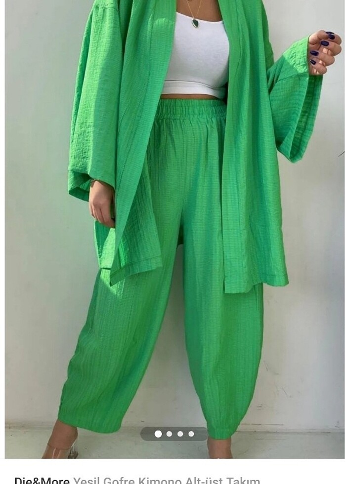 Kimono Alt Üst Takım - Görsel 2