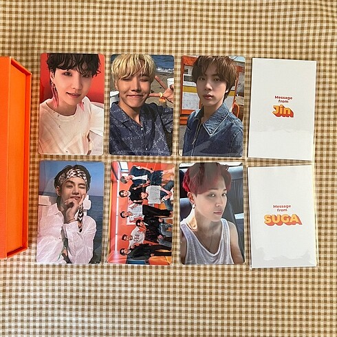 Beden BTS BUTTER ALBÜM / PHOTOCARD