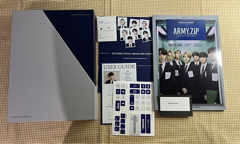 BTS ARMY MEMBERSHIP KIT SATIŞ