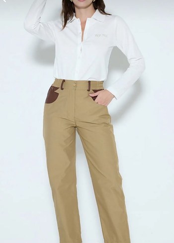 s Beden camel Renk 2wins trençkot ve pantolon
