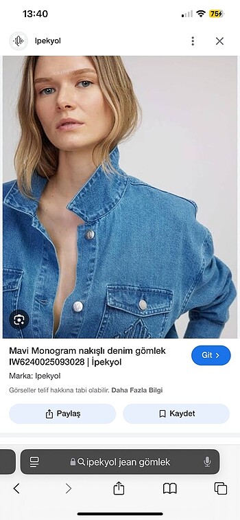 Ipekyol gömlek