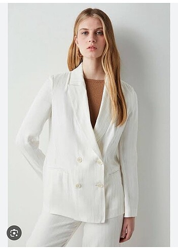 Ipekyol keten blazer