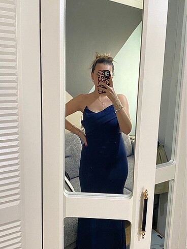 m Beden balık model abiye elbise