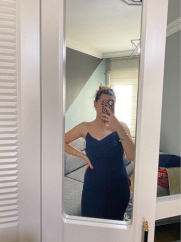 Trendyol & Milla balık model abiye elbise