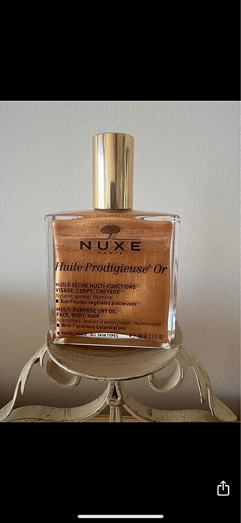 Nuxe Işıltılı Saç, yüz, vücut yağı