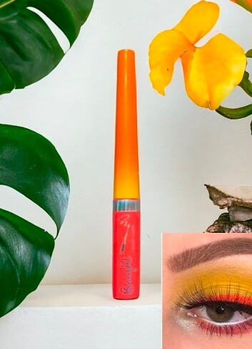 Orange Eyeliner