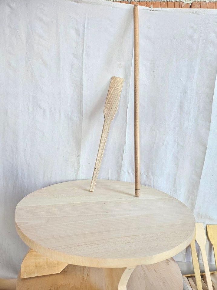 Doğal Ahşap Sofra Seti( istenilen şekilde yapilir) - Görsel 2