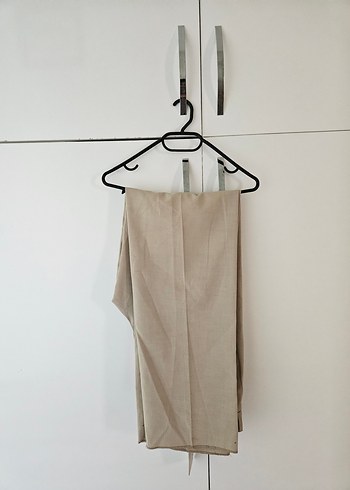 42 Beden krem pantolon