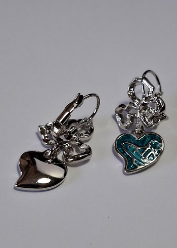 Beden Vivienne Westwood Blue Heart Küpe