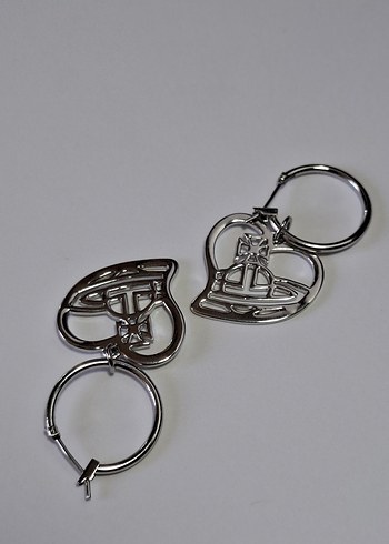 Beden gri Renk Vivienne Westwood Silver Küpe