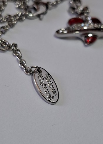 Beden Vivienne Westwood Red Heart Kolye